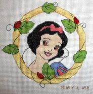 Cross stitch square for Alice B's quilt