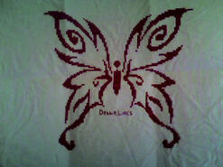 Cross stitch square for Grace C's quilt