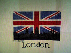 Cross stitch square for Finley C's quilt