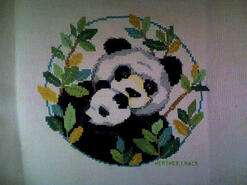 Cross stitch square for Holly C's quilt