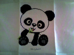 Cross stitch square for Holly C's quilt
