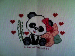 Cross stitch square for Holly C's quilt