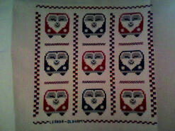Cross stitch square for Charlie R's quilt