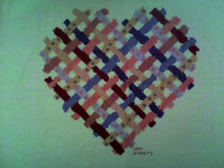 Cross stitch square for Megan T's quilt