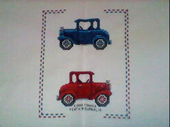 Cross stitch square for Jack M's quilt