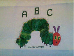 Cross stitch square for Stevie L's quilt