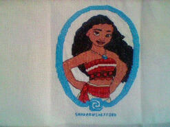 Cross stitch square for Emily-Grace W's quilt