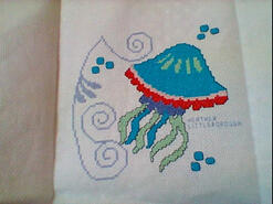 Cross stitch square for Daniel M's quilt