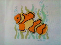 Cross stitch square for Daniel M's quilt