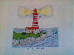 Cross stitch square for Daniel M's quilt