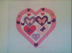 Cross stitch square for Briony N's quilt