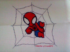 Cross stitch square for Bradley B's quilt