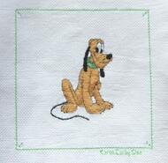 Cross stitch square for Aaron F's quilt