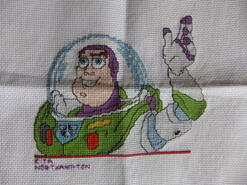 Cross stitch square for Aaron F's quilt