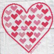 Cross stitch square for Amelia F's quilt