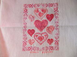 Cross stitch square for Amelia F's quilt