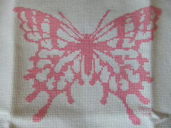 Cross stitch square for Tahlia-Annikki's quilt