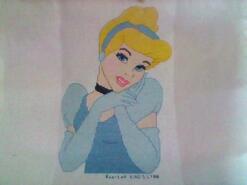 Cross stitch square for Daisy B's quilt