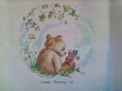 Cross stitch square for Emma F's quilt