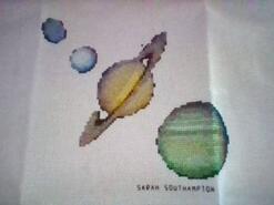 Cross stitch square for Robert B's quilt