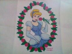 Cross stitch square for Chloe C's quilt