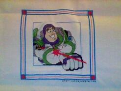 Cross stitch square for Liam J's quilt