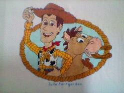 Cross stitch square for Liam J's quilt