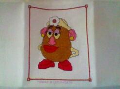 Cross stitch square for Liam J's quilt