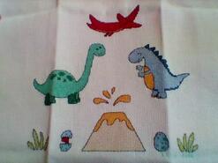 Cross stitch square for Stanley J's quilt