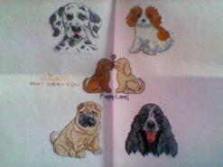 Cross stitch square for Ellie Mae P's quilt