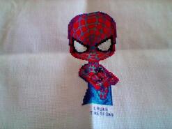 Cross stitch square for Leia A's quilt