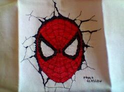 Cross stitch square for Amine B's quilt
