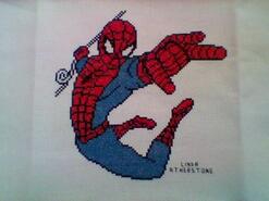 Cross stitch square for Amine B's quilt