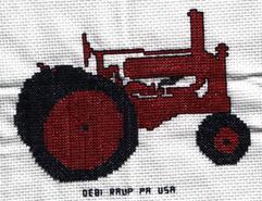 Cross stitch square for Jack R's quilt