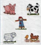 Cross stitch square for Jack R's quilt