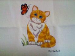 Cross stitch square for Bethany W's quilt