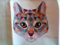 Cross stitch square for Bethany W's quilt