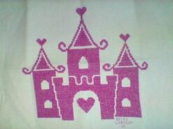 Cross stitch square for Daisy E's quilt