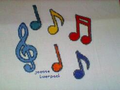 Cross stitch square for Thomas S 2's quilt