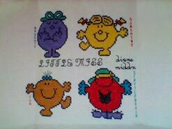 Cross stitch square for Owen C's quilt