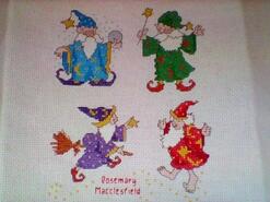 Cross stitch square for Cody S's quilt