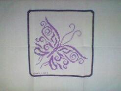 Cross stitch square for Josey L's quilt
