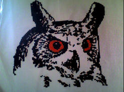 Cross stitch square for Ava-Marie W's quilt