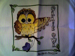 Cross stitch square for Ava-Marie W's quilt