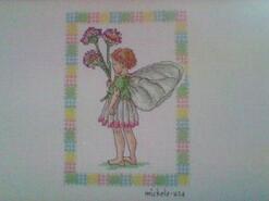 Cross stitch square for Grace B's quilt