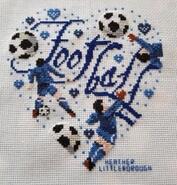 Cross stitch square for Matthew F's quilt