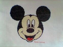 Cross stitch square for Alex C's quilt