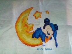 Cross stitch square for Jacob R's quilt