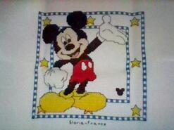 Cross stitch square for Jacob R's quilt