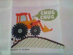 Cross stitch square for Kenneth B's quilt